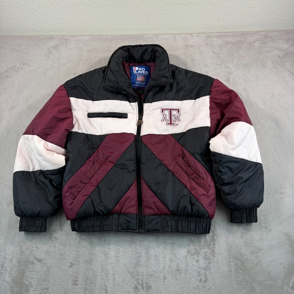 Vintage Texas A&M Aggies Jacket Men XL Multicolor Pro Player Football 90s